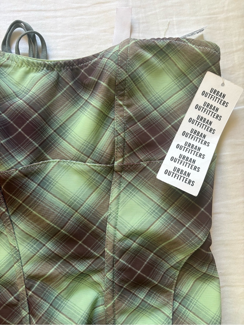 Urban Outfitters Green Corset Top - Picture 3 of 5